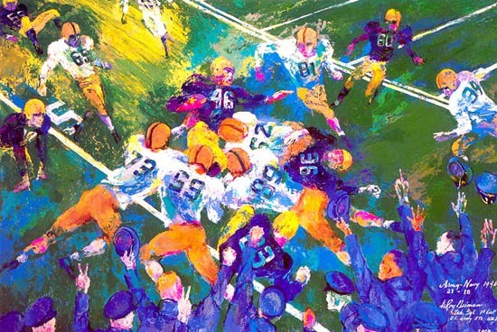 Leroy Neiman Defending Victory 1946